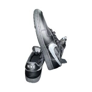 19N3/Nike Field General 82 Black Silver Low Top Men's Sneakers FZ5593-001